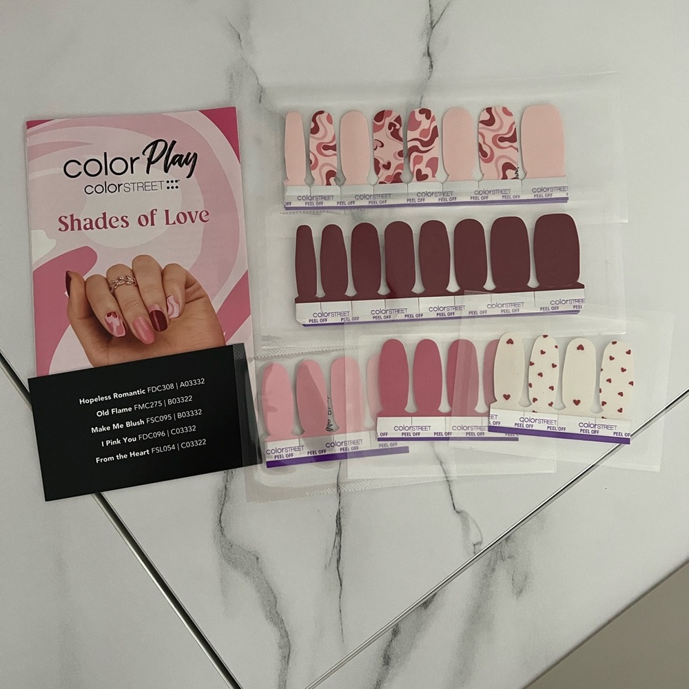 Color Street Color Play Shades of Love Set